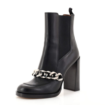 Givenchy Women's Chain Link Boots Leather