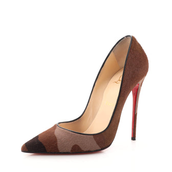 Christian Louboutin Women's So Kate Pumps Pony Hair 120