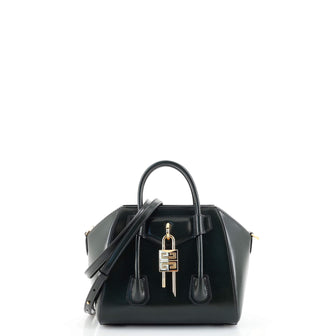 Givenchy Antigona Lock Bag Leather Mini