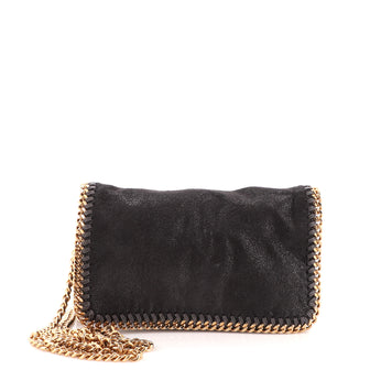 Stella McCartney Falabella Flap Crossbody Bag Shaggy Deer Mini