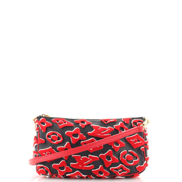 Louis Vuitton Pochette Accessoires NM Limited Edition Urs Fischer Tufted Monogram Canvas