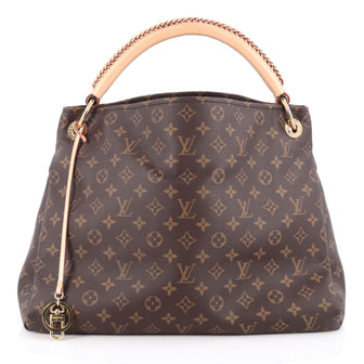 Louis Vuitton Artsy Handbag Monogram Canvas MM Brown 1930301