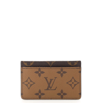 Louis Vuitton Card Holder Reverse Monogram Canvas