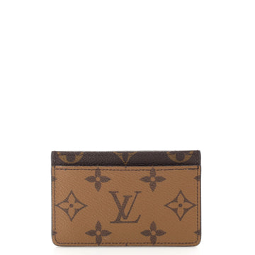 Louis Vuitton Card Holder Reverse Monogram Canvas