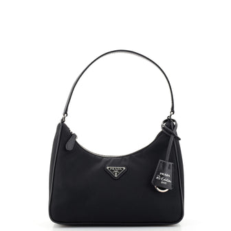 Prada Re-Edition 2005 Hobo Tessuto with Saffiano Leather Mini