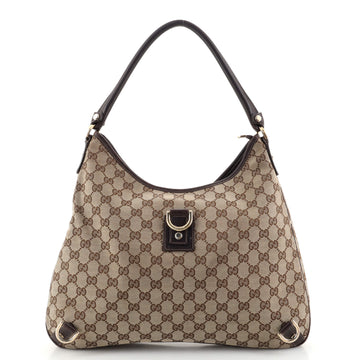 Gucci Abbey D-Ring Hobo GG Canvas Large