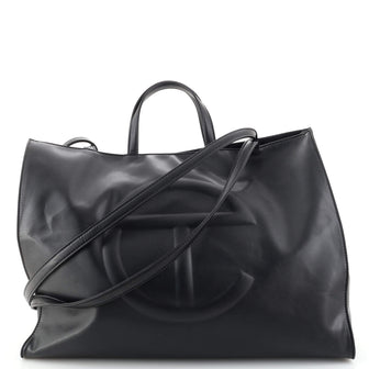 Telfar Shopping Tote Faux Leather Large