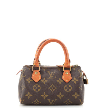 Louis Vuitton Speedy Mini HL Handbag Monogram Canvas