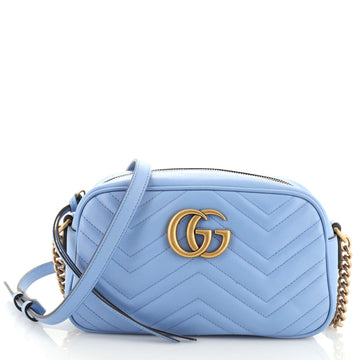 Gucci GG Marmont Shoulder Bag Matelasse Leather Small