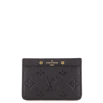 Louis Vuitton Card Holder Monogram Empreinte Leather