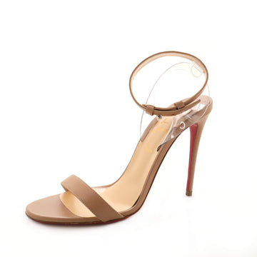 Christian Louboutin Women's Jonatina Heels Leather with PVC 100