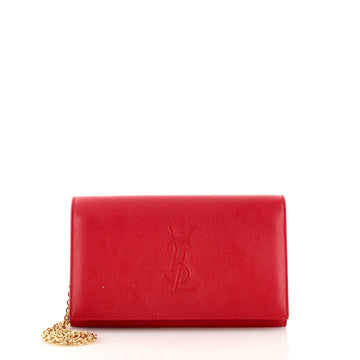 Saint Laurent Belle de Jour Chain Wallet Leather Small