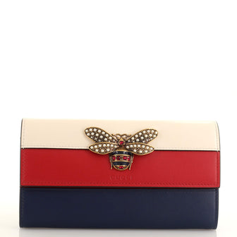 Gucci Queen Margaret Continental Wallet Leather