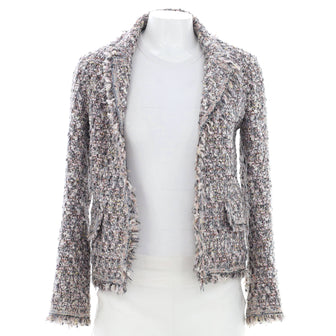 Chanel Women's Vintage Two Pocket Jacket Tweed