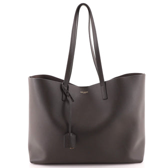 Saint Laurent Shopper Tote Leather Large