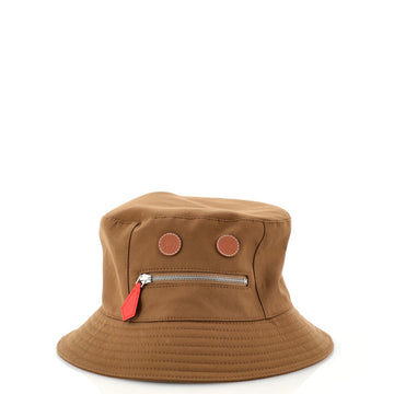 Hermes Elvis Robot Bucket Hat Cotton and Polyamide
