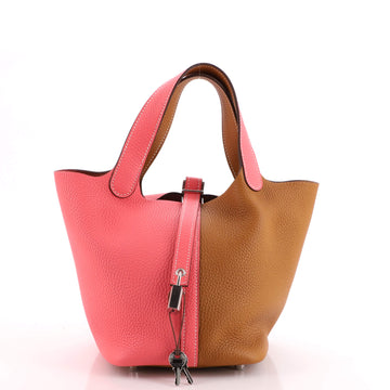 Hermes Casaque Picotin Lock Bag Clemence PM