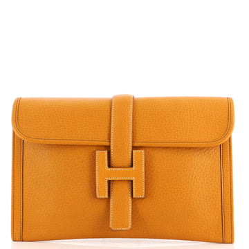 Hermes Jige Clutch Fjord PM