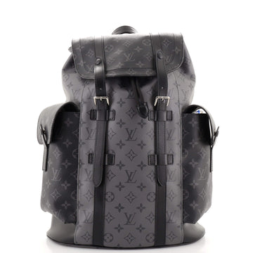 Louis Vuitton Christopher Backpack Reverse Monogram Eclipse Canvas MM