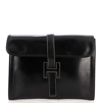 Hermes Jige Clutch Box Calf GM