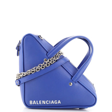 Balenciaga Triangle Duffle Bag Leather XS