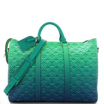Louis Vuitton Keepall Tote Limited Edition Illusion Monogram Taurillon Leather