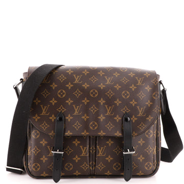 Louis Vuitton Christopher Messenger Bag Macassar Monogram Canvas