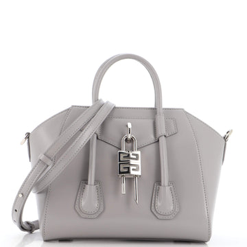 Givenchy Antigona Lock Bag Leather Mini