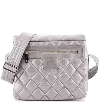 Chanel Coco Cocoon Messenger Bag Quilted Nylon Medium