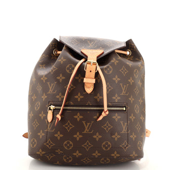 Louis Vuitton Montsouris Backpack Monogram Canvas