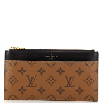 Louis Vuitton Slim Purse Reverse Monogram Canvas