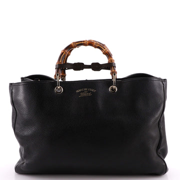 Gucci Bamboo Shopper Tote Leather Large