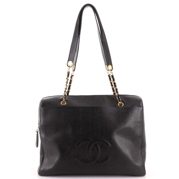 Chanel Vintage Timeless Zip Tote Caviar Large