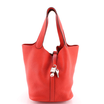 Hermes Picotin Lock Bag Clemence PM