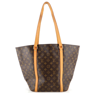 Louis Vuitton Shopping Sac Handbag Monogram Canvas MM