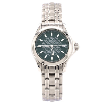 Omega Seamaster Jacques Mayol 120M Quartz Watch Stainless Steel 26