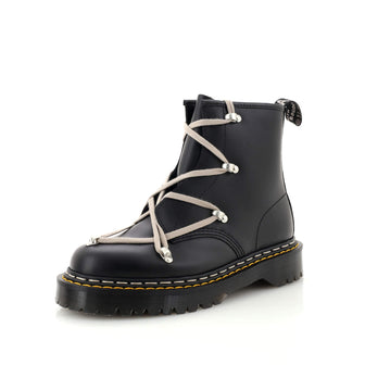 Rick Owens x Dr. Martens Women's 1460 Bex Combat Boots Leather