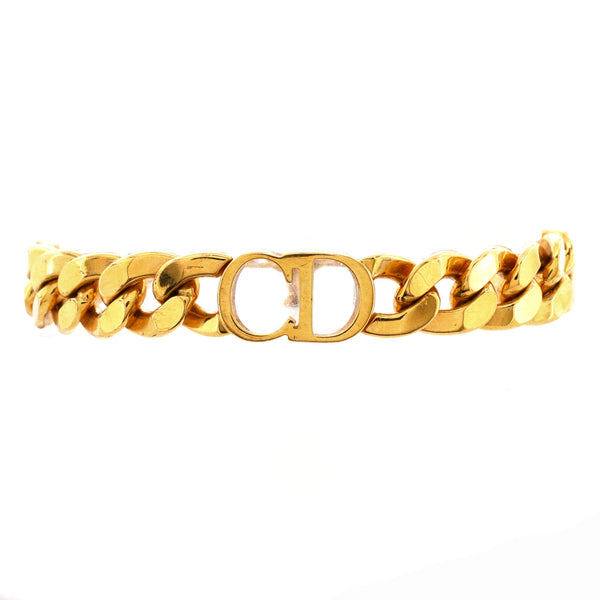 Dolce & Gabbana oversized-logo Curb Chain Bracelet - Farfetch