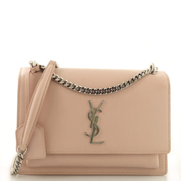 Saint Laurent Sunset Crossbody Bag Leather Medium