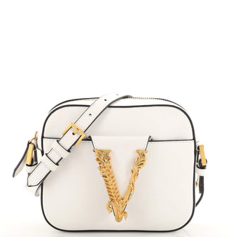 Versace Virtus Camera Bag Leather