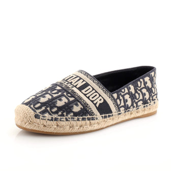 Christian Dior Women's Granville Espadrilles Oblique Canvas