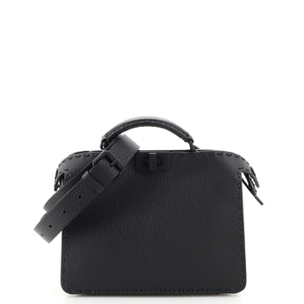 Fendi Selleria Peekaboo ISeeU Briefcase Leather Mini