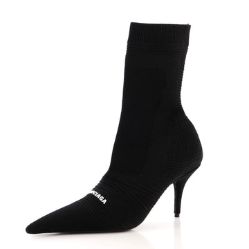 Balenciaga Women's Knife Ankle Sock Boots Technical Fabric