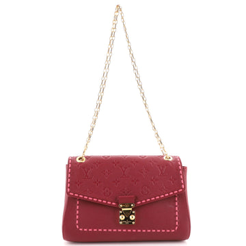 Louis Vuitton Saint Germain Handbag Monogram Empreinte Leather PM