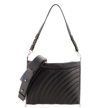 Chloe Roy Clutch Quilted Leather Medium