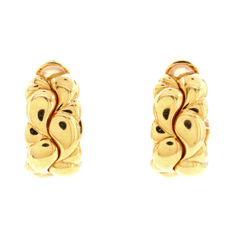 Chopard Casmir Hoop Earrings 18K Yellow Gold