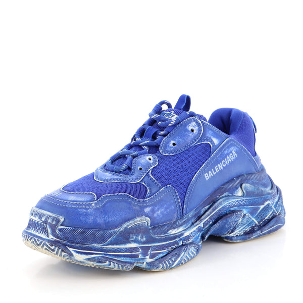 Balenciaga Men's Triple S Sneakers Fabric and Mesh with Leather 193571