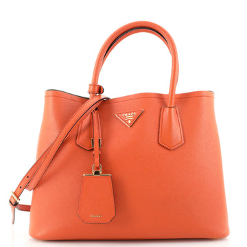 Prada Cuir Double Tote Saffiano Leather Medium