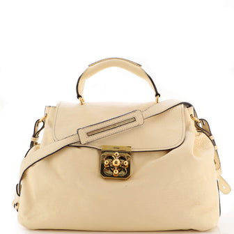 Chloe Elsie Convertible Satchel Leather Medium