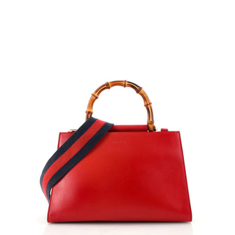Gucci Nymphaea Top Handle Bag Leather Small